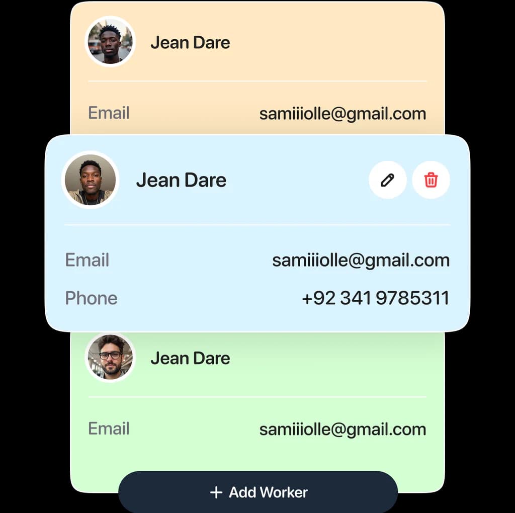 Manage Workers